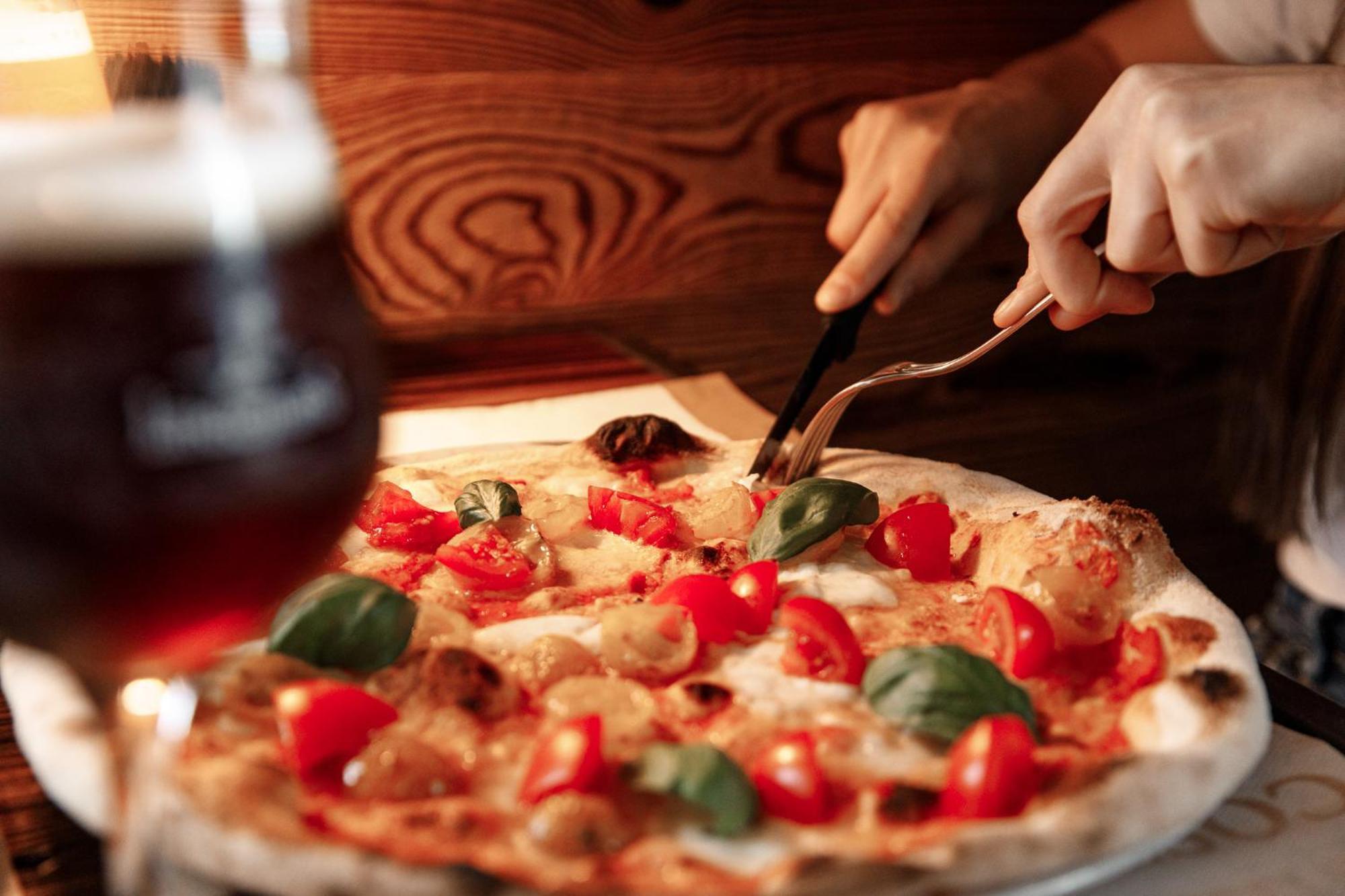 Hotel Al Bivio - Pizzeria, Pool & Sauna Imer 外观 照片